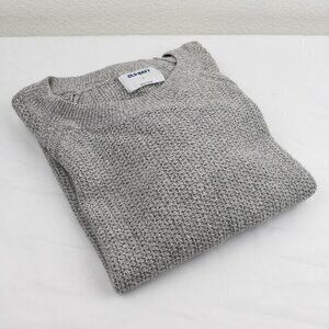 Old Navy Long Sleeve Sweater Size Medium Color‎ Grey Gently used Condition
